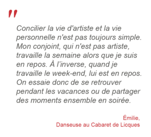 citation danseuse de cabaret